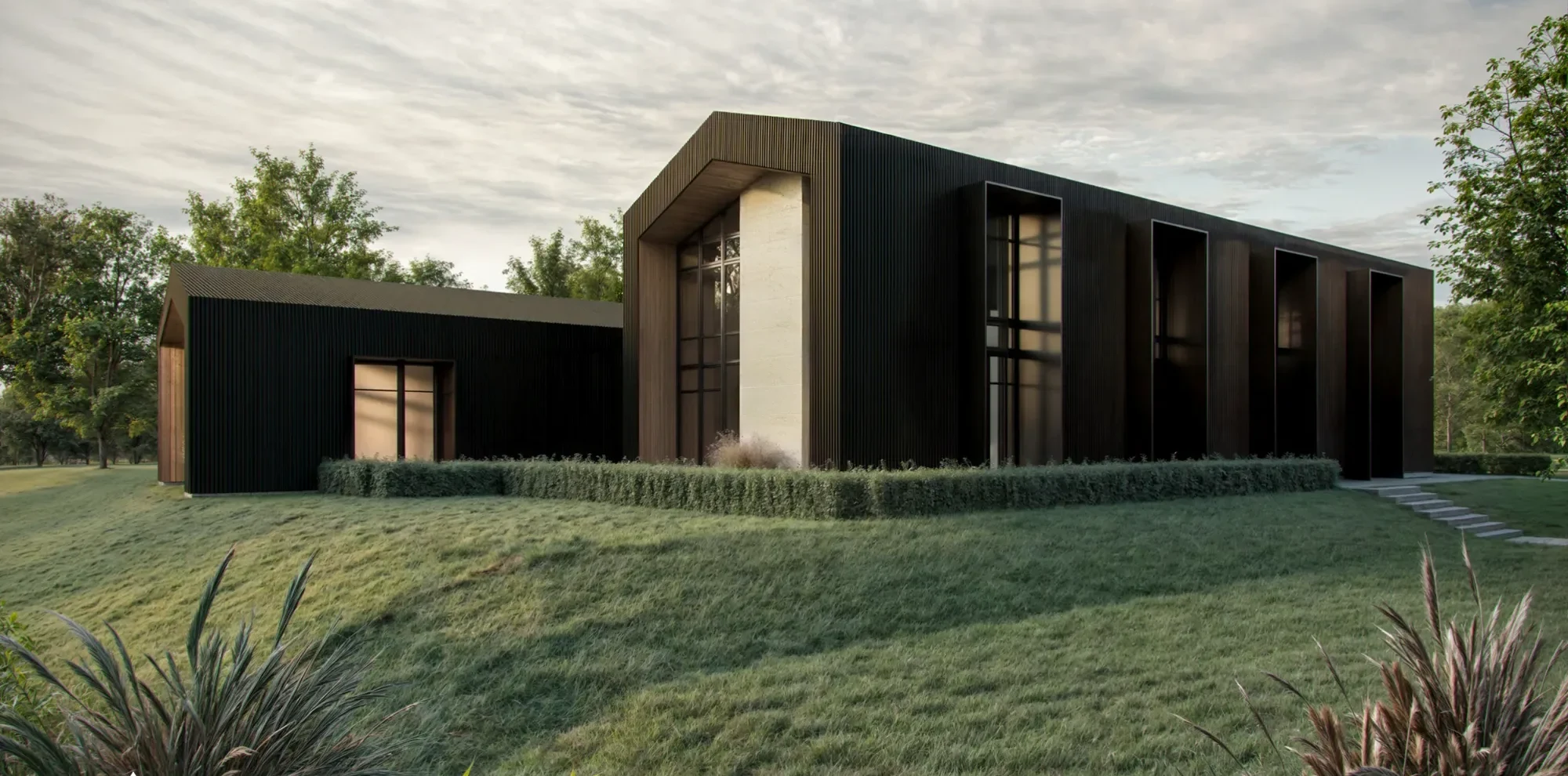 The Barn, St Clere Estate: architectural visualisation